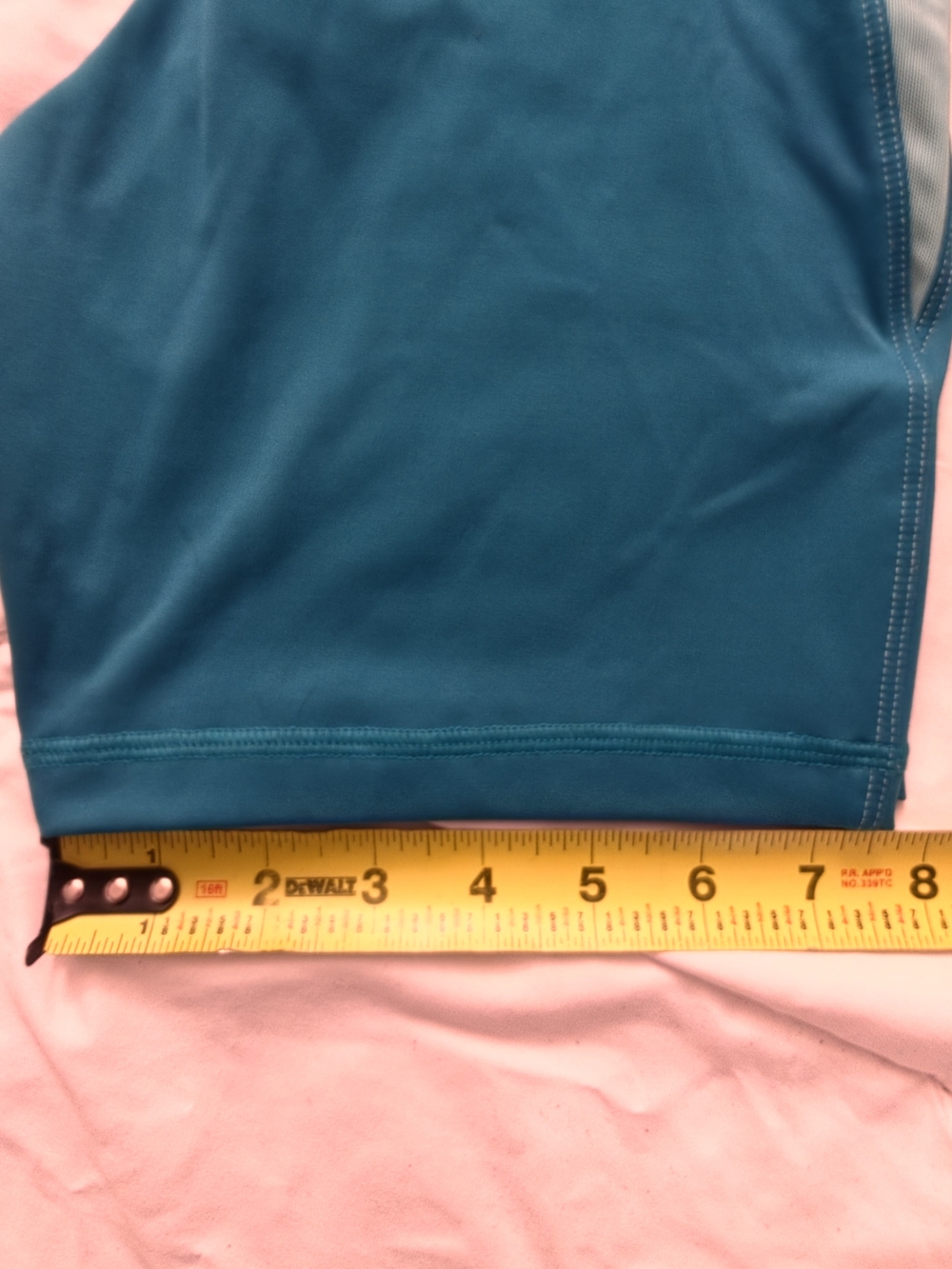 Reebok x Cardi B Women's Seaport Teal Leotard & Bandeau Top Set - Size Medium - Picture 14 of 16